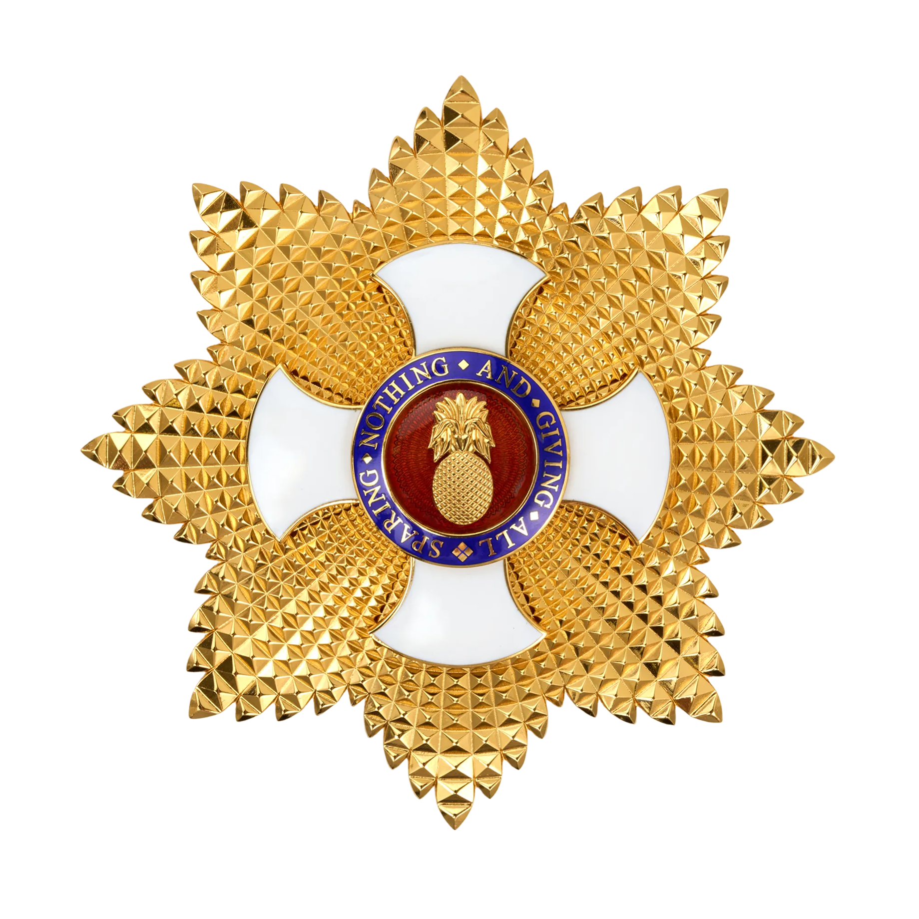 Order of the Pineapple Breast Star